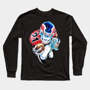 Eyeshield 21 Sena In Yusuke Murata's Style Long Sleeve T-Shirt